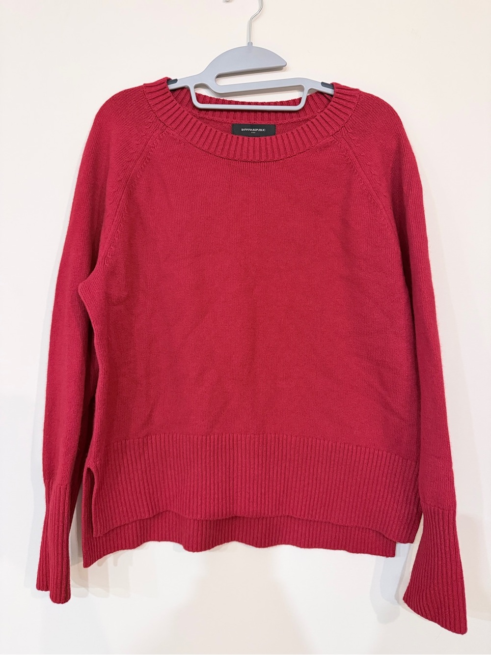 Banana Republic Red Crewneck Sweater